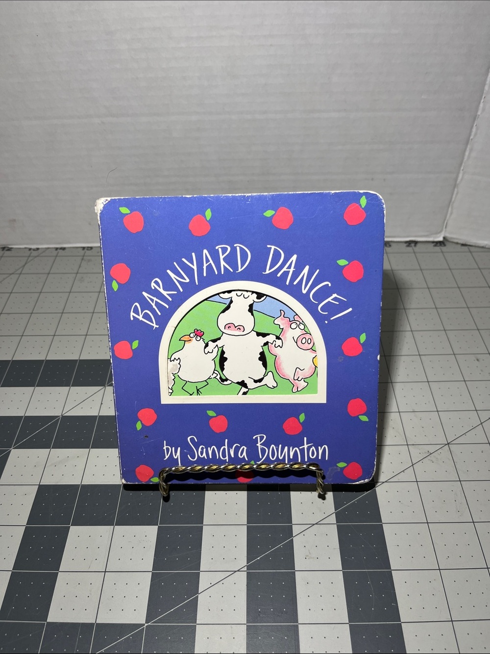 "Barnyard Dance!" Blue Children's Board Book